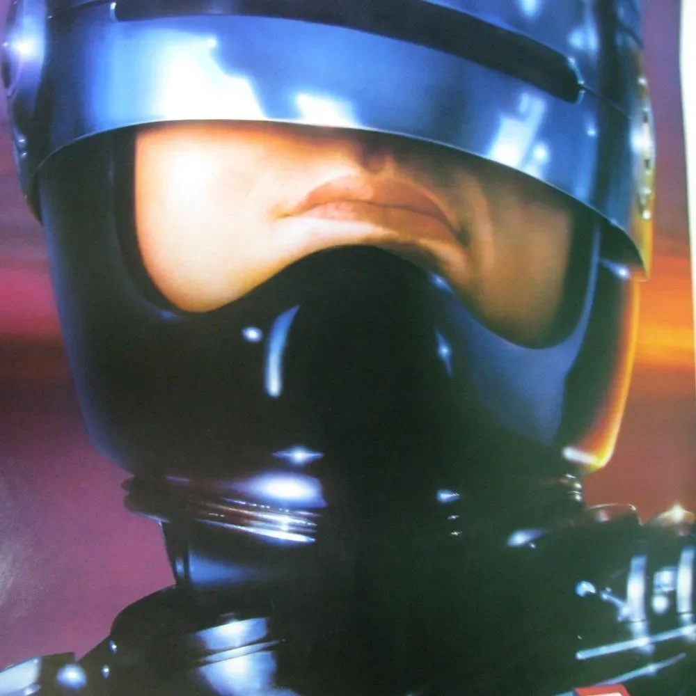 Vintage Robocop 2 Double-Sided Movie Poster